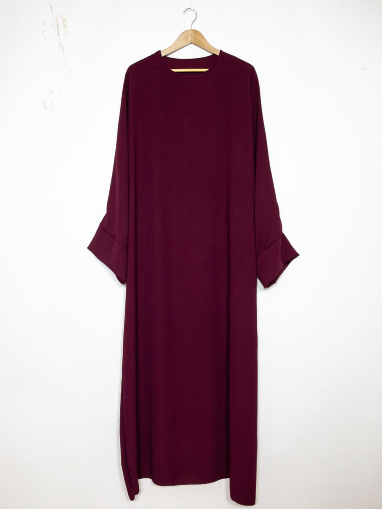 Abaya longue femme REF: Ro2331jazz en tissus jazz