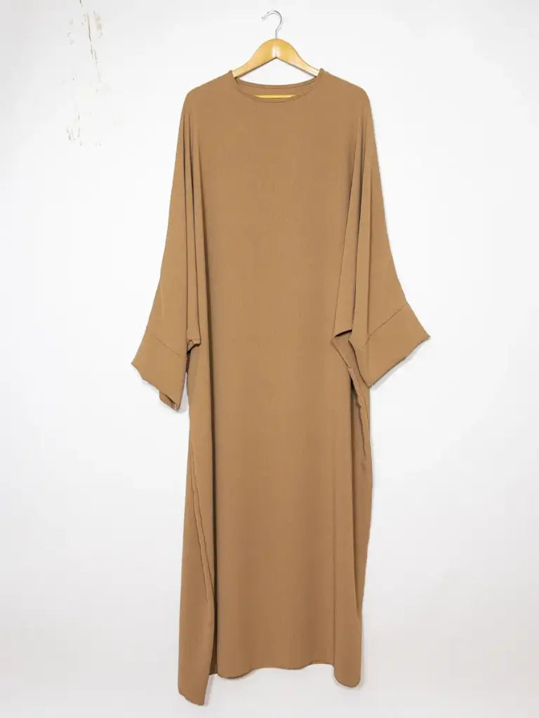 Abaya longue femme REF: Ro2331jazz en tissus jazz