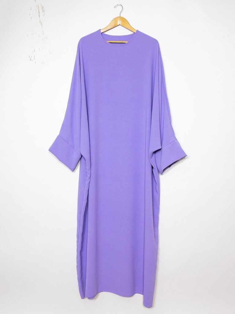 Abaya longue femme REF: Ro2331jazz en tissus jazz