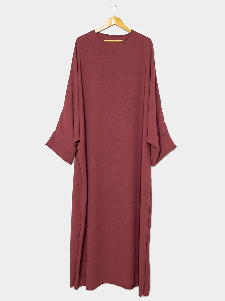 Abaya longue femme REF: Ro2331jazz en tissus jazz