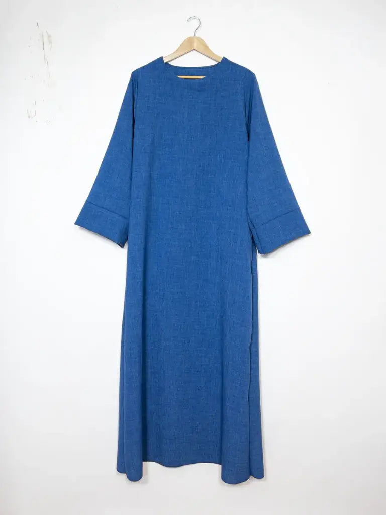 Abaya Longue Large Feminine Ref Ro2352lin en Tissu Légère