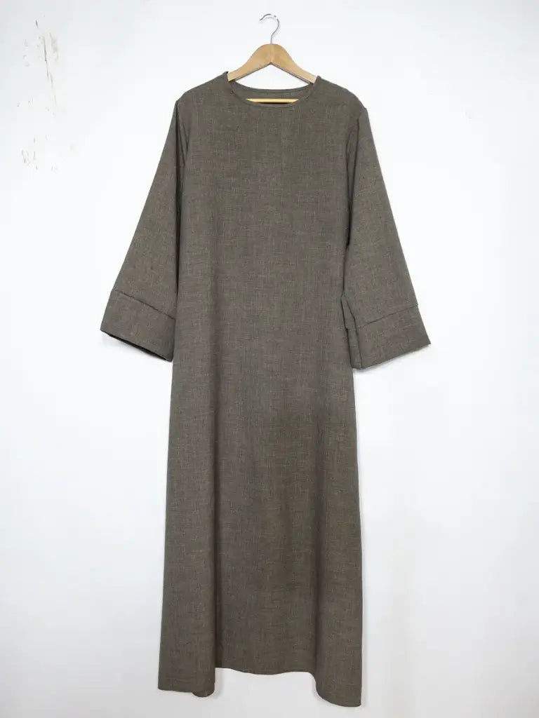 Abaya Longue Large Feminine Ref Ro2352lin en Tissu Légère