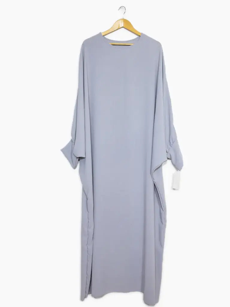 Abaya longue pour femme REF: RO2315JAZZ Abaya longue en jazz avec manches papillon pour femme