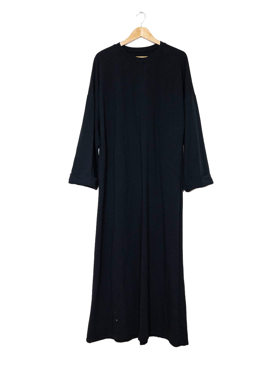 Robe coton ref:2502coton - Robe Longue en Coton épais confortable et décontracté