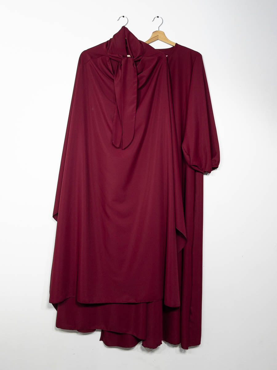 Ensemble 2 Pièces en Soie de Médine REF: en2503pk - fluide, opaque et confortable