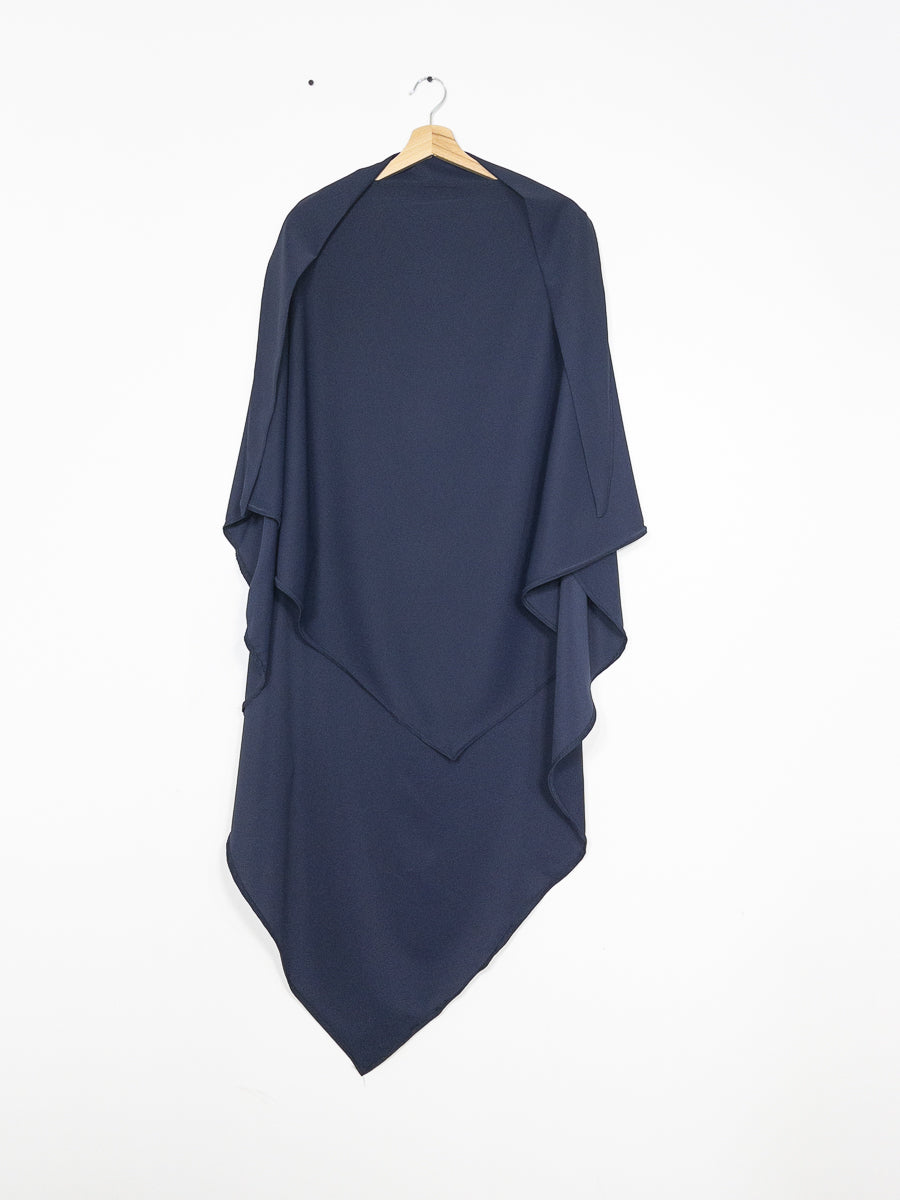 Khimar longue pour femme ref: Ca2510pk - Khimar Long en Soie de Médine qualité supérieure fluide et doux