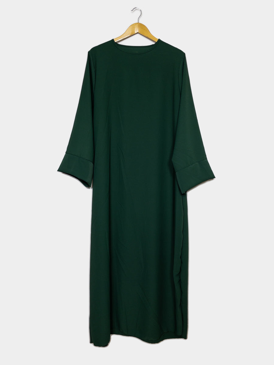 Abaya longue en jazz REF: 2333jazz - Abaya Longue et ample en jazz élégante et confortable