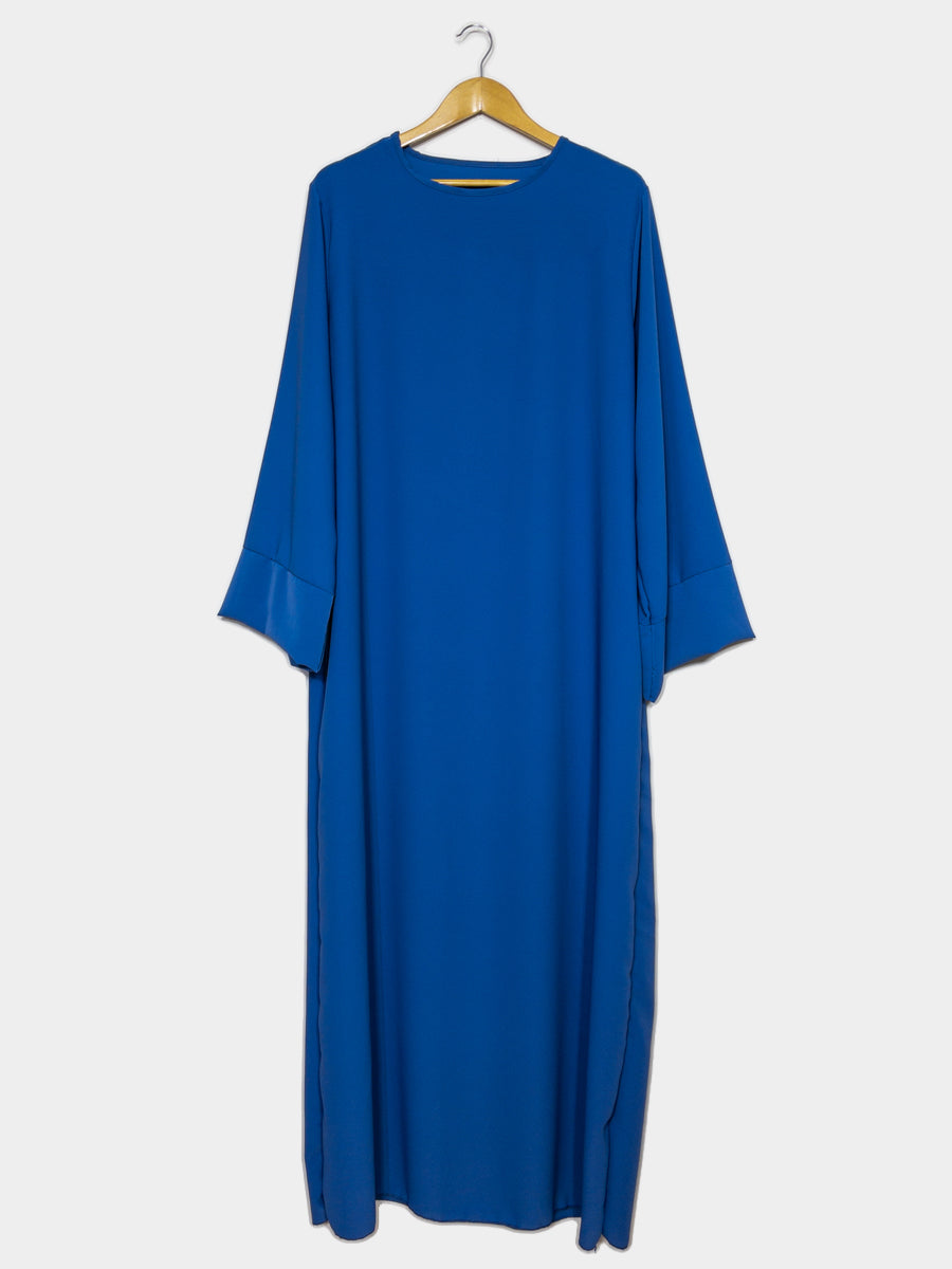 Abaya longue en jazz REF: 2333jazz - Abaya Longue et ample en jazz élégante et confortable