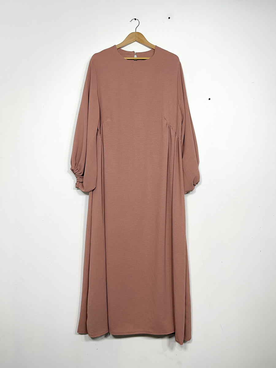 Robe en Jazz Ref: Ro2509jazz coupe fluide et manches bouffantes
