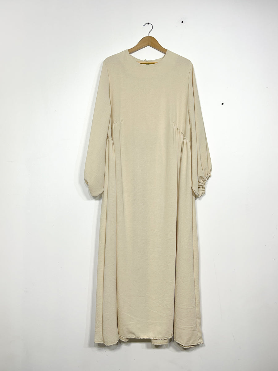 Robe en Jazz Ref: Ro2509jazz coupe fluide et manches bouffantes