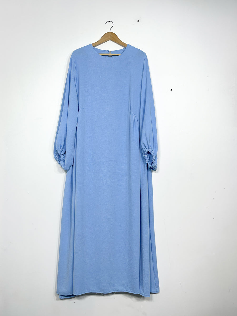 Robe en Jazz Ref: Ro2509jazz coupe fluide et manches bouffantes