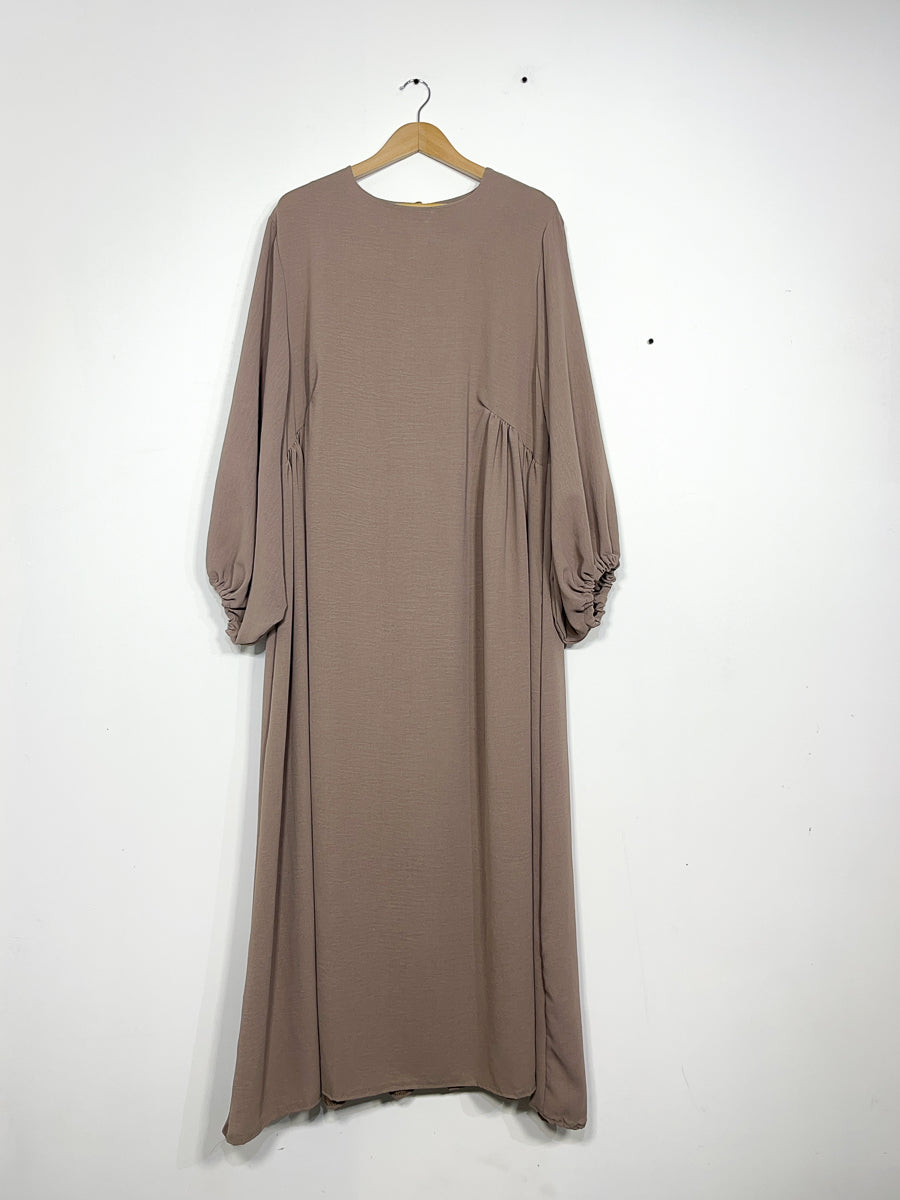 Robe en Jazz Ref: Ro2509jazz coupe fluide et manches bouffantes