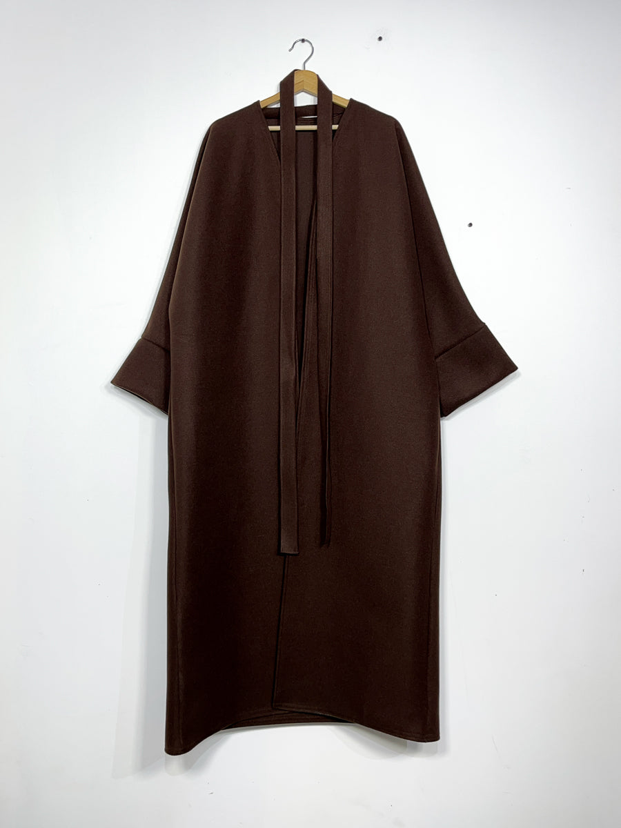 Manteau long Réf : 2515CB, évasé style caban coupe ample et élégante
