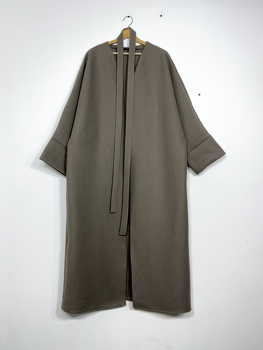 Manteau long Réf : 2515CB, évasé style caban coupe ample et élégante