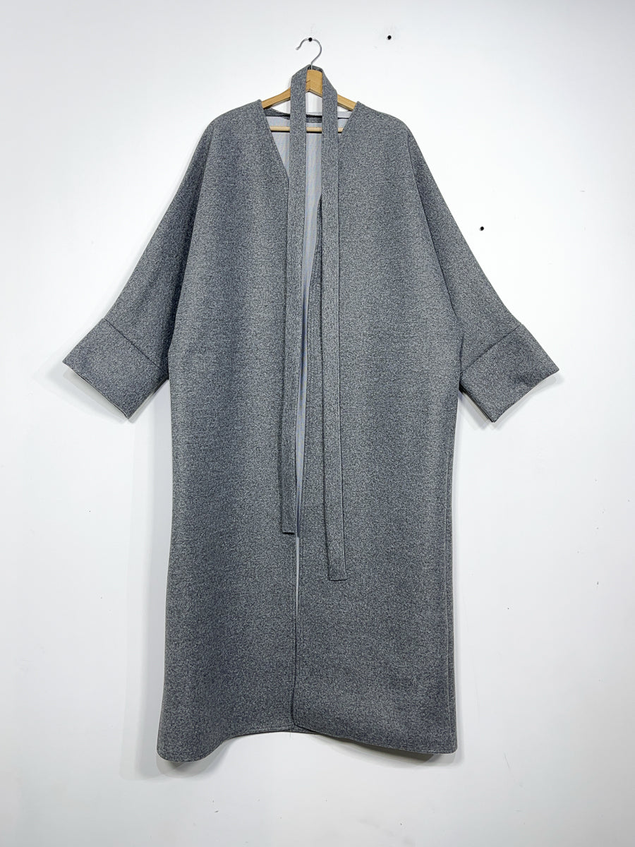 Manteau long Réf : 2515CB, évasé style caban coupe ample et élégante