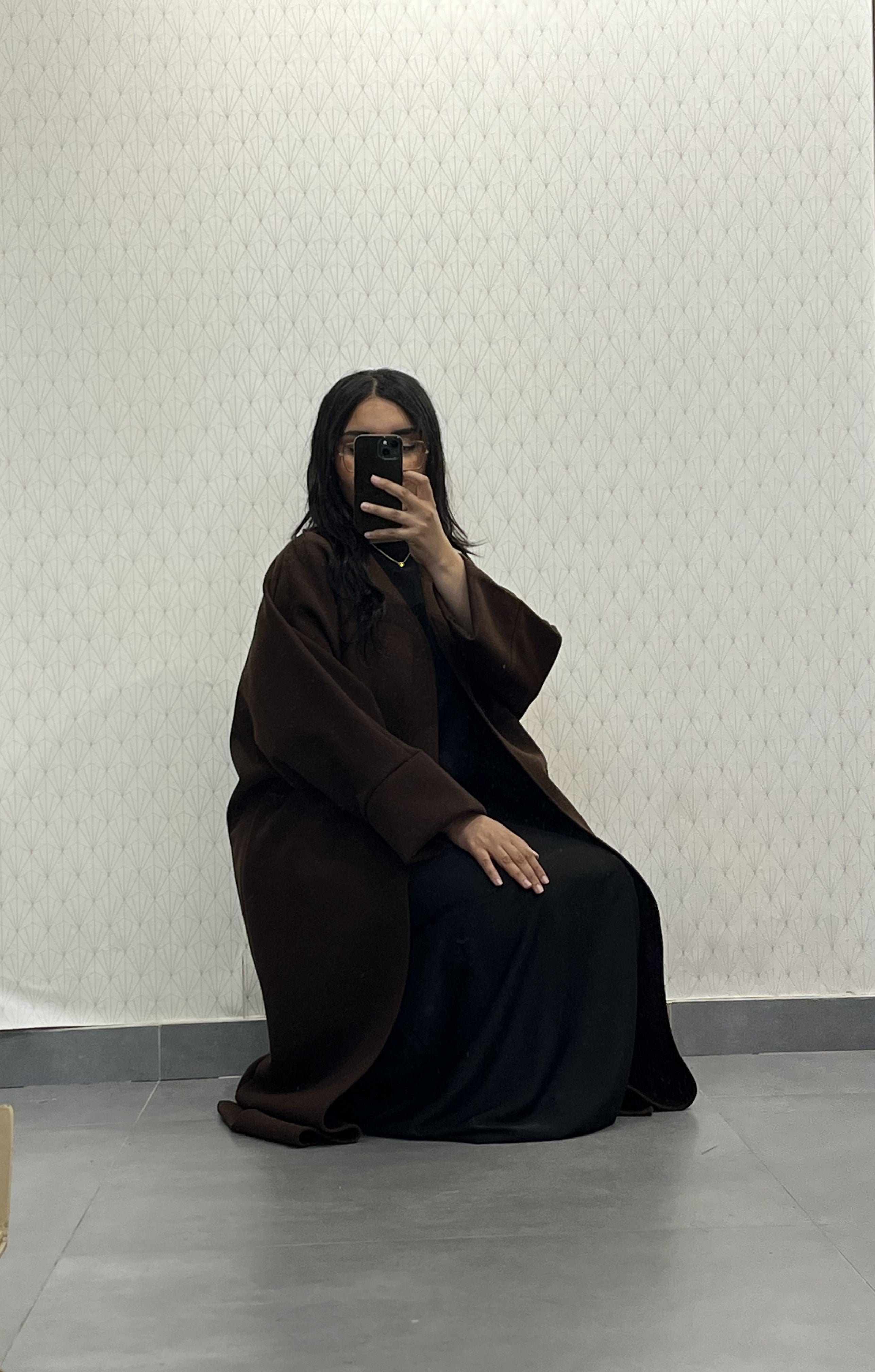 Manteau long Réf : 2515CB, évasé style caban coupe ample et élégante