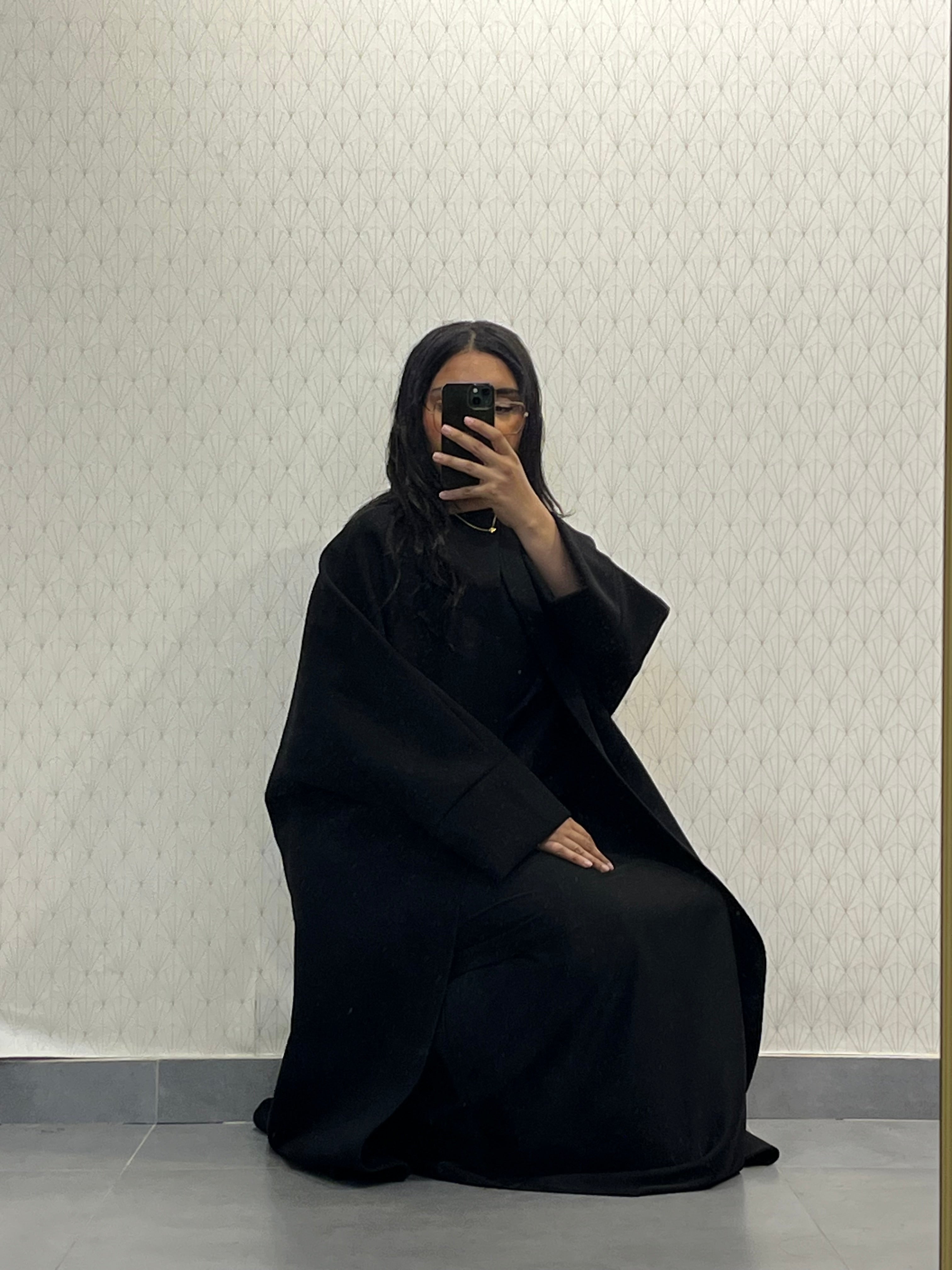 Manteau long Réf : 2515CB, évasé style caban coupe ample et élégante