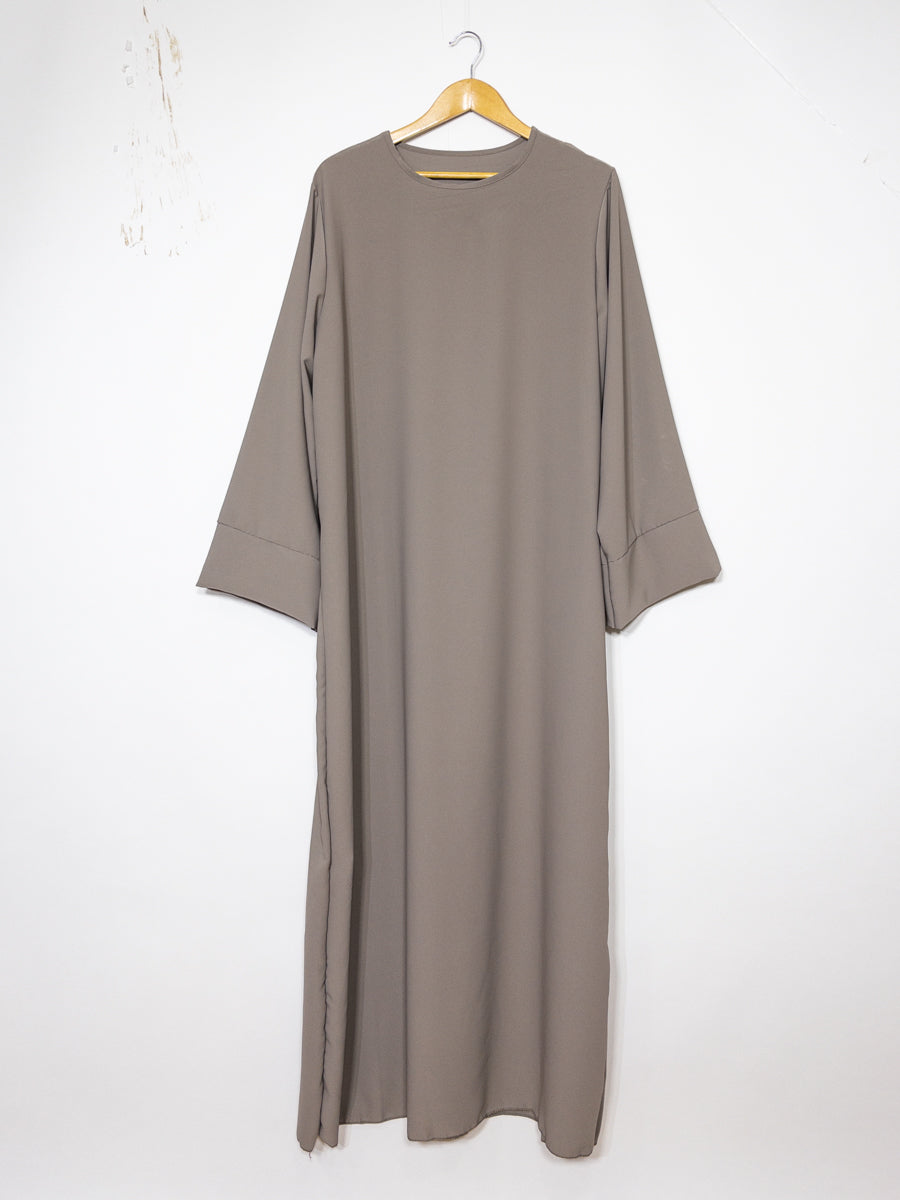 Abaya longue en jazz REF: 2333jazz - Abaya Longue et ample en jazz élégante et confortable