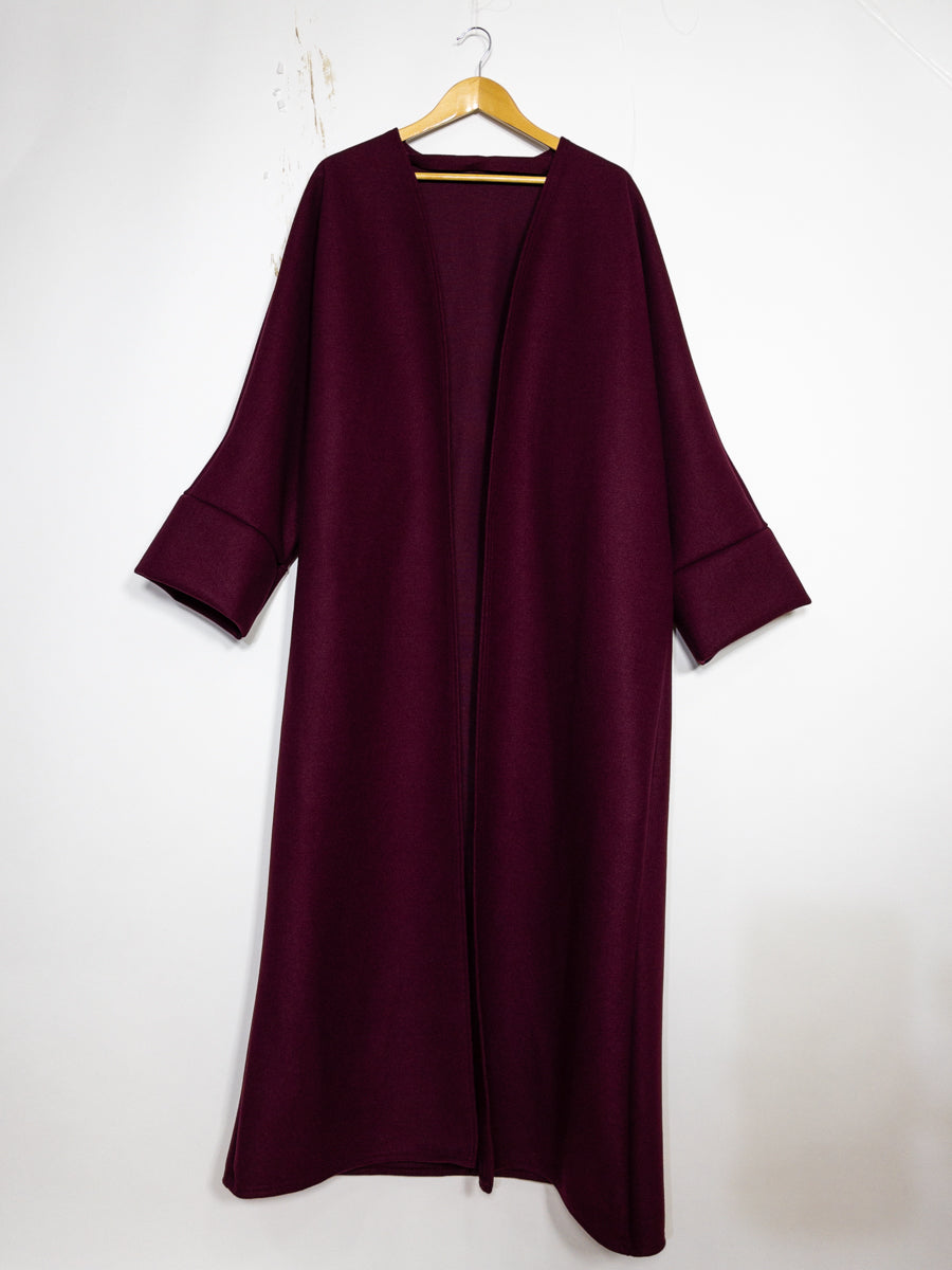 Manteau ref:2393-cabans Manteau Long chic Style Caban évasé élégant