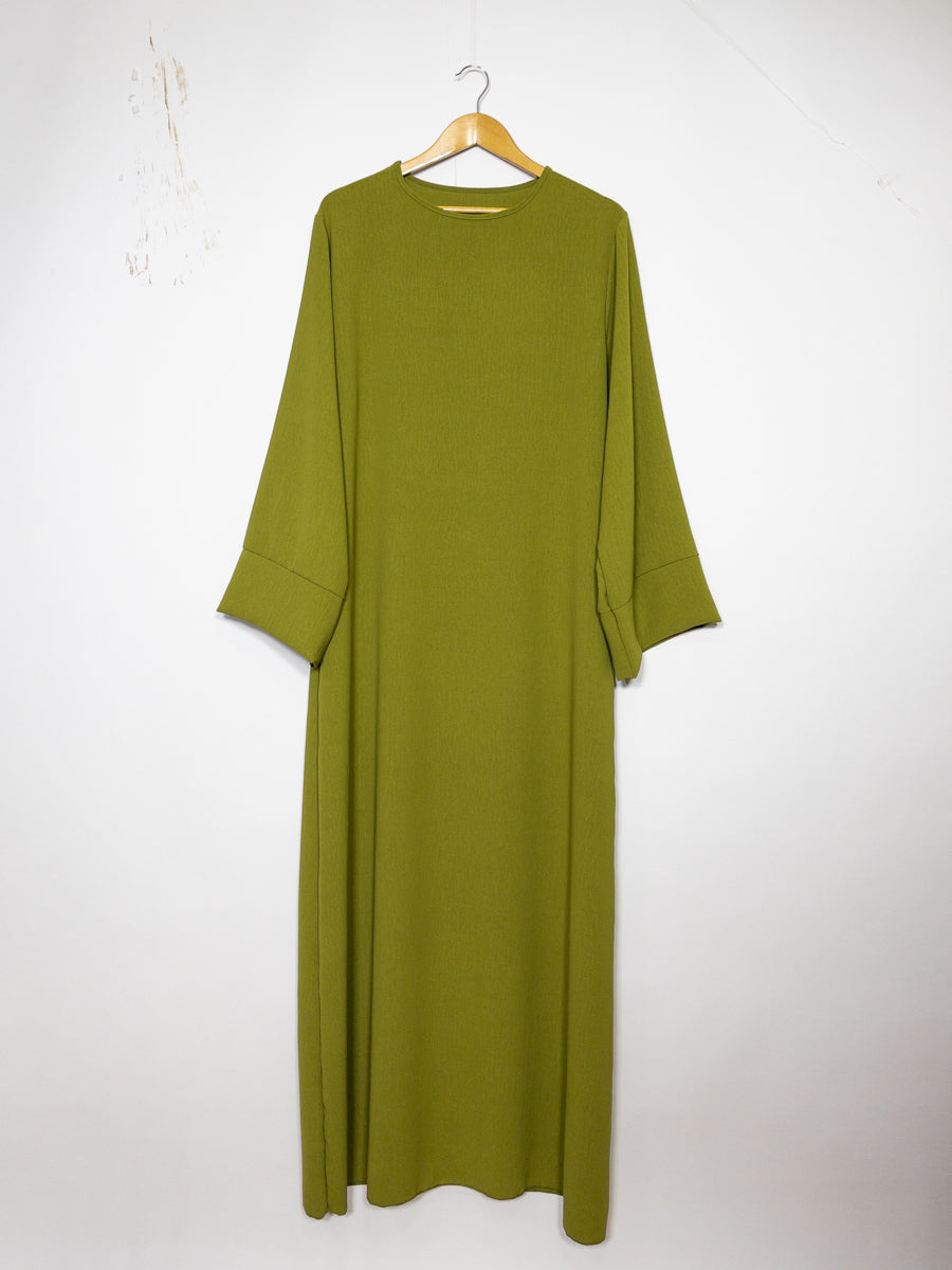 Abaya longue en jazz REF: 2333jazz - Abaya Longue et ample en jazz élégante et confortable