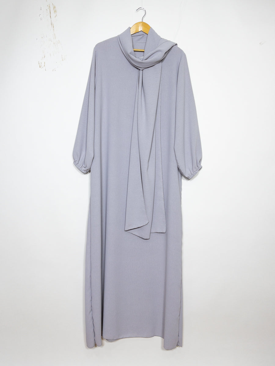 Abaya en jazz pour femme ref:ro2338 jazz pratique, confortable fluide et facile d’entretien