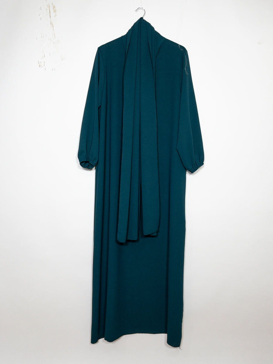 Abaya en jazz pour femme ref:ro2338 jazz pratique, confortable fluide et facile d’entretien