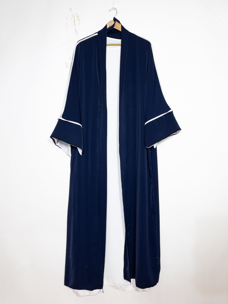 kimono avec débardeur deux pièces en soie de Médine En2373pk