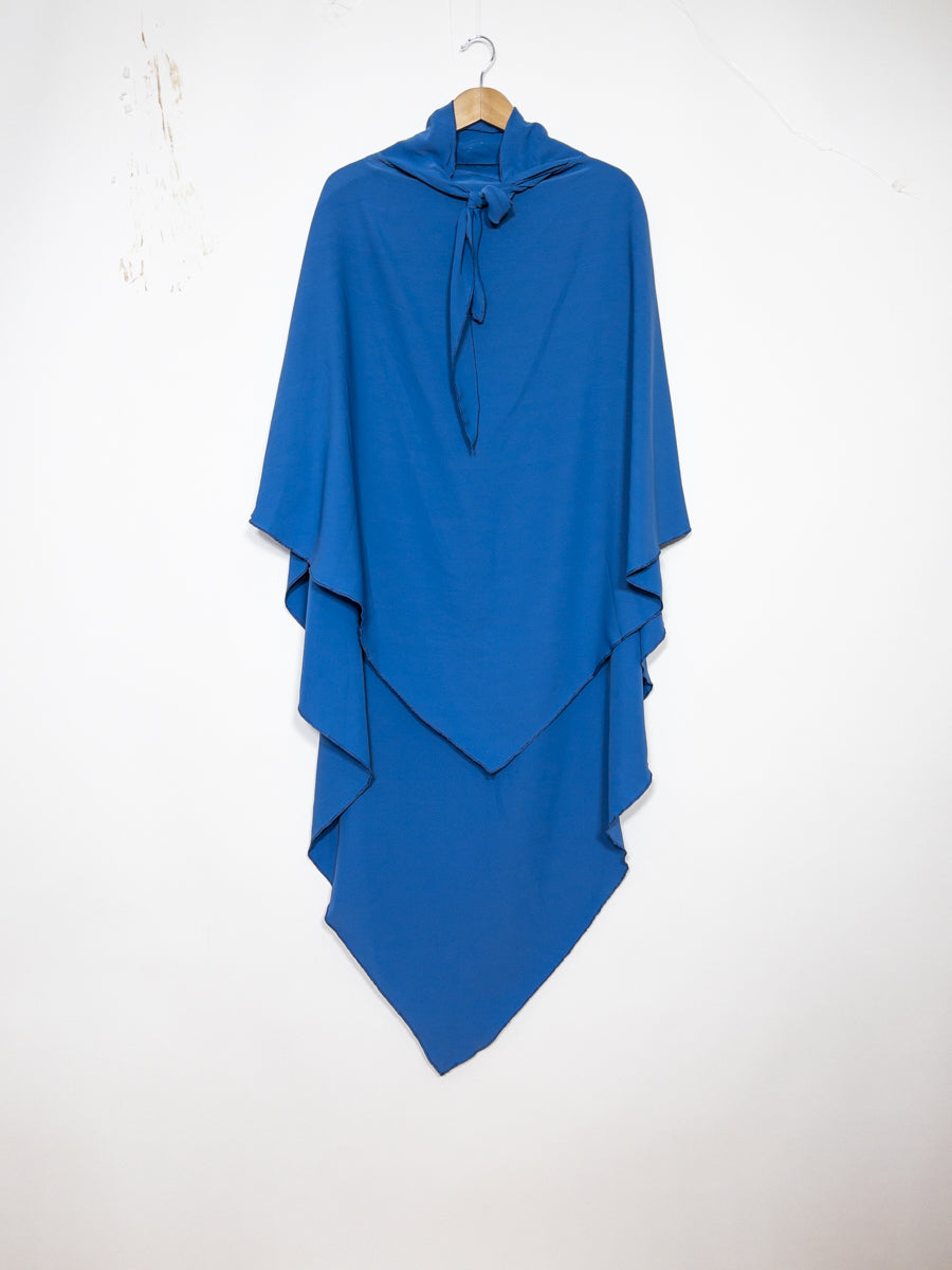 Khimar long ref: Ca2307pk - Khimar Long en Soie de Médine fluide et doux