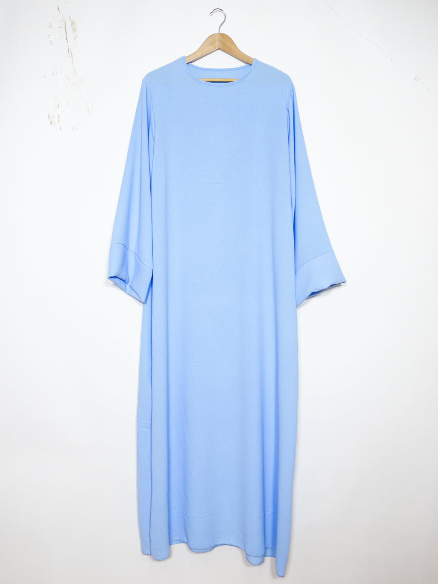 Abaya longue en jazz REF: 2333jazz - Abaya Longue et ample en jazz élégante et confortable