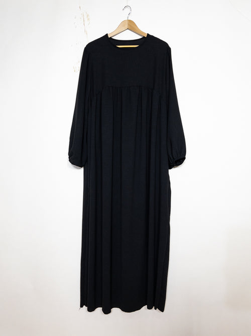 Abaya à manches ballon modèle Ro2379jazz -   Elégante, fluide et confortable
