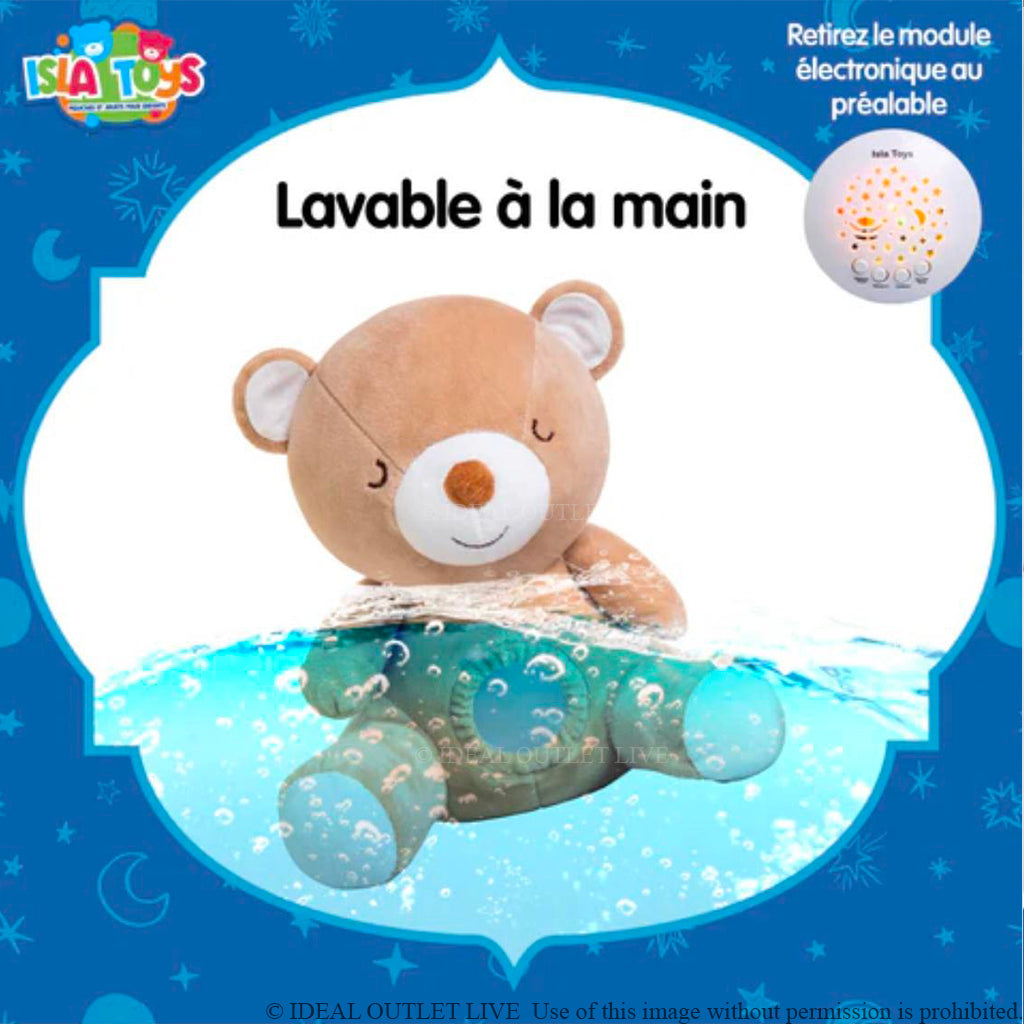 Sommeil Paisible Assuré Doudou Kabchi Islamique Peluche Veilleuse Coranique, Lumineuse, Jouet Éducatif, Isla TOYS, 24 cm