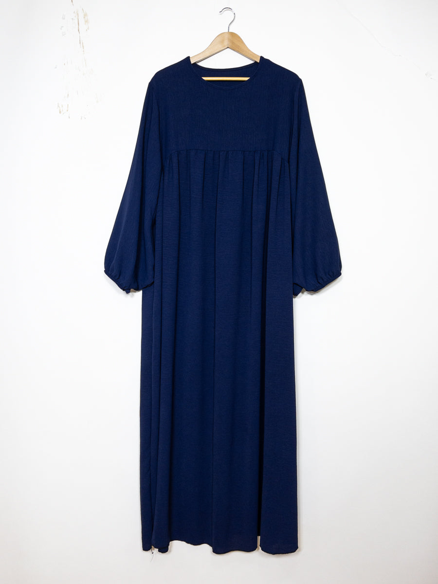 Abaya à manches ballon modèle Ro2379jazz -   Elégante, fluide et confortable