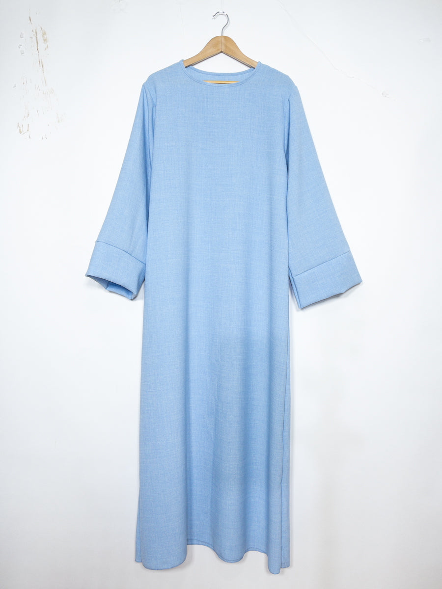Abaya Longue Large Feminine Ref Ro2352lin en Tissu Légère