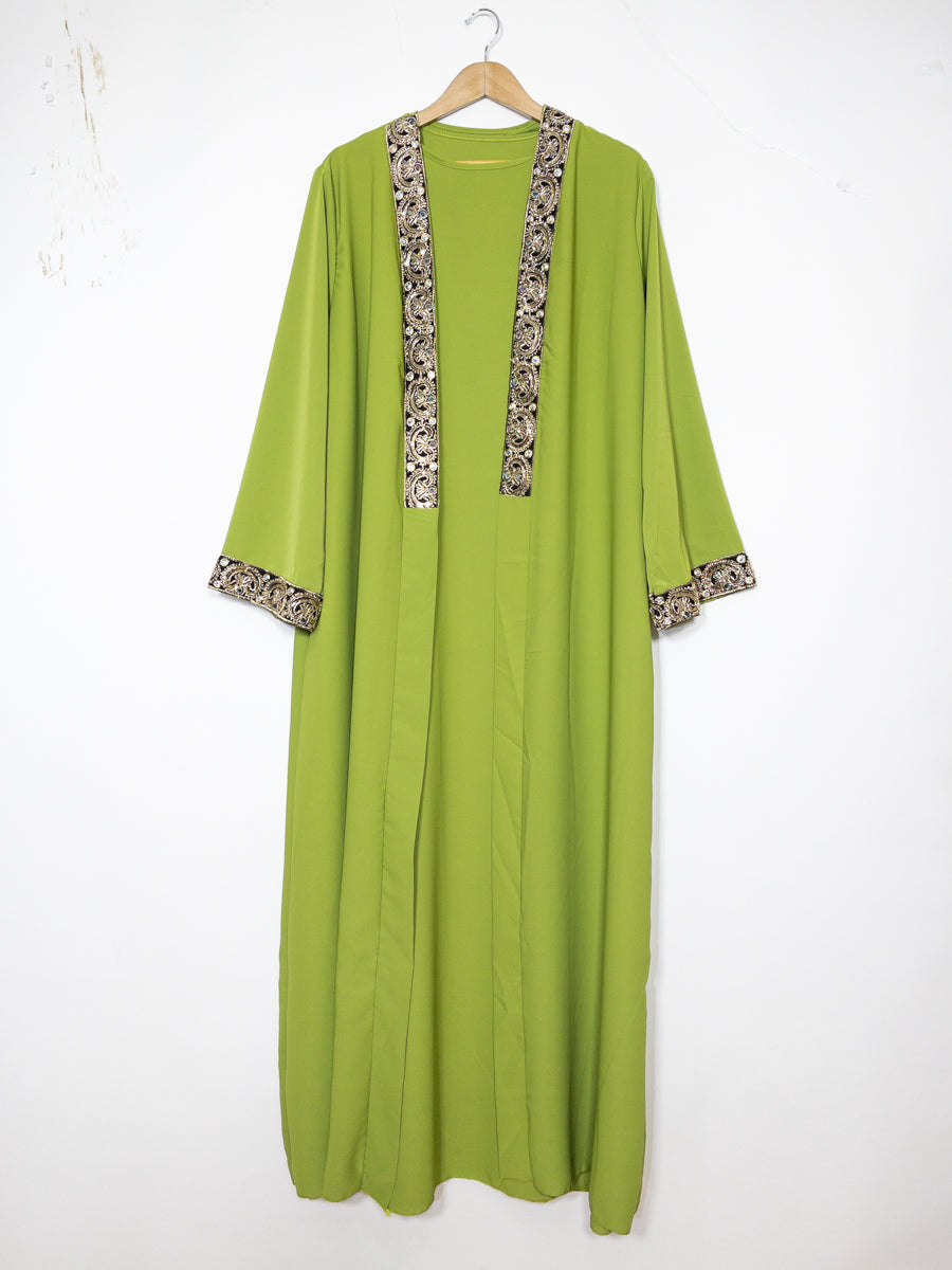 Kimono en soie de Médine pour femme ref:En2357-2pk