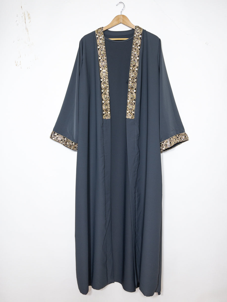 Kimono en soie de Médine pour femme ref:En2357-2pk
