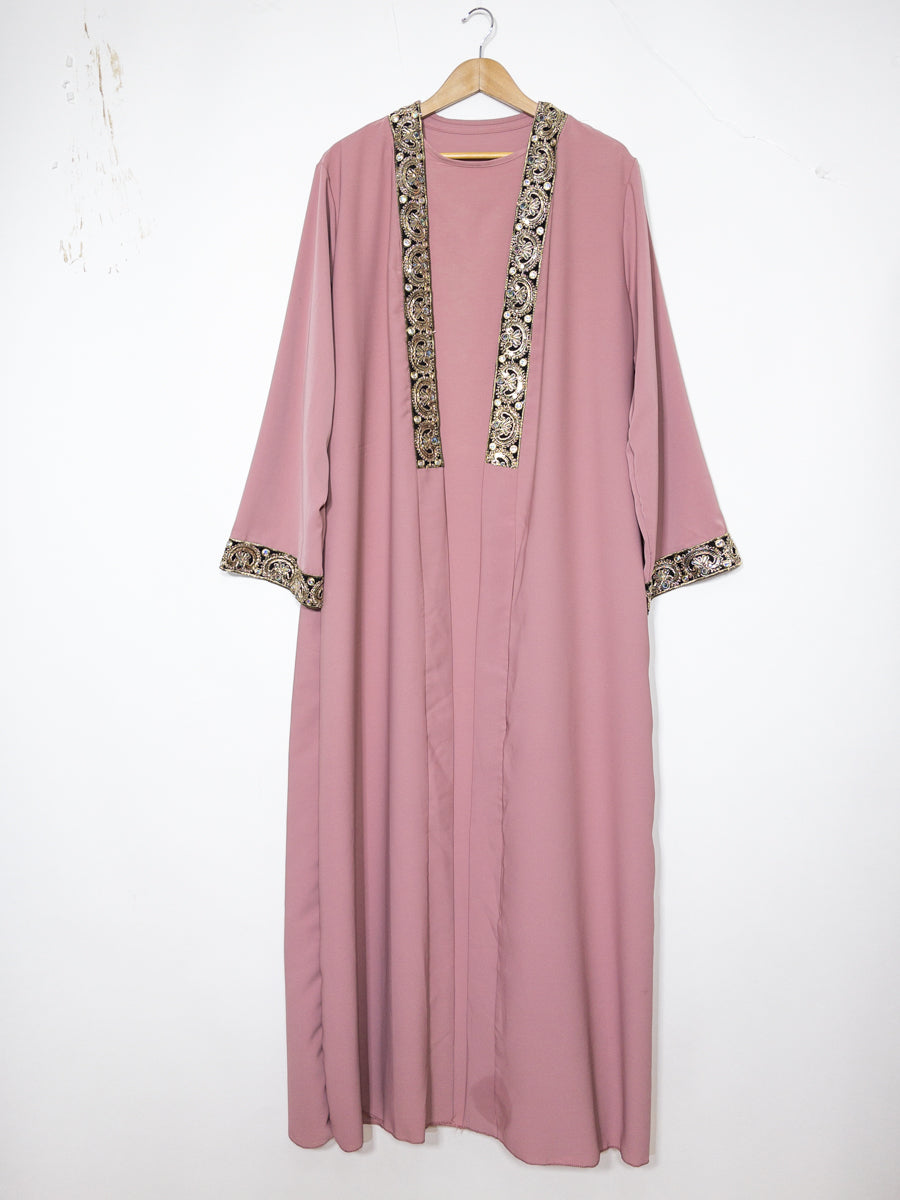 Kimono en soie de Médine pour femme ref:En2357-2pk