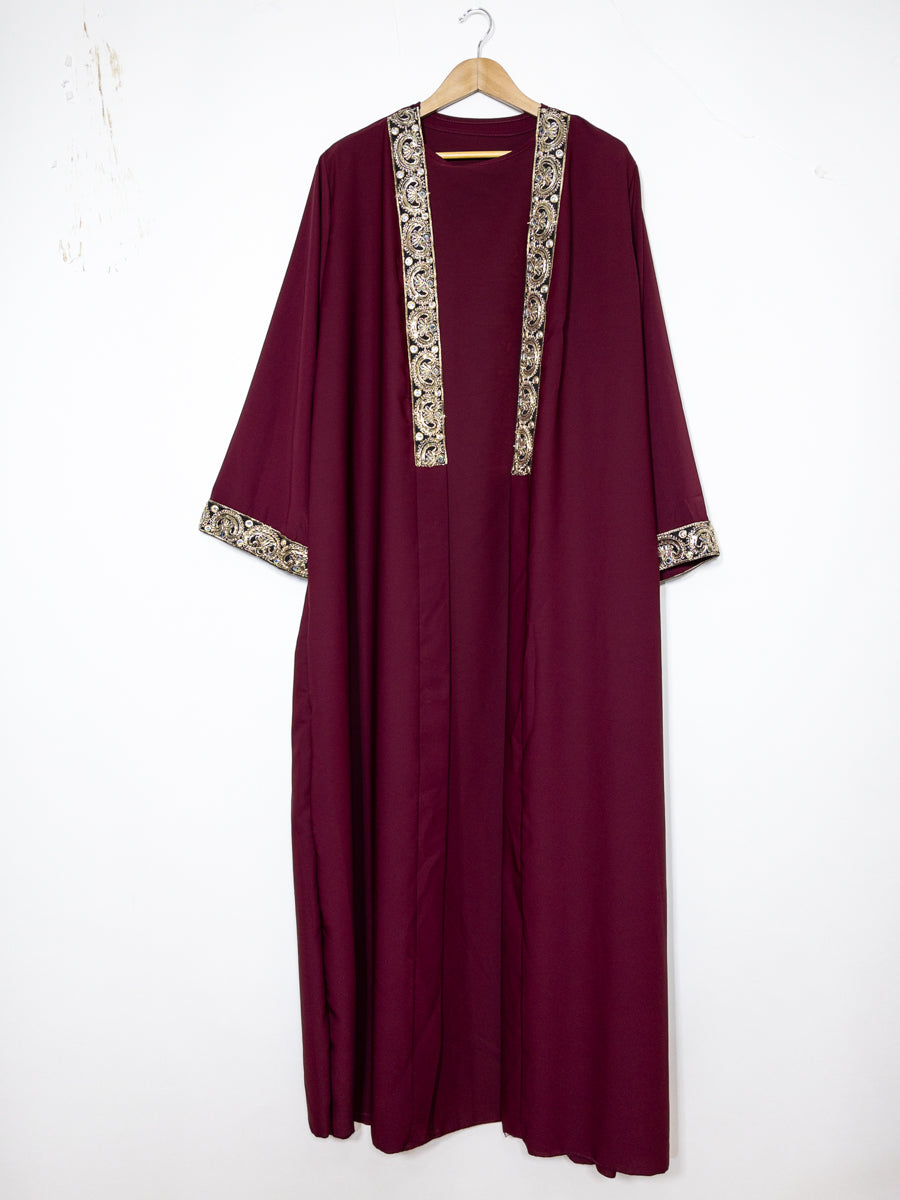 Kimono en soie de Médine pour femme ref:En2357-2pk
