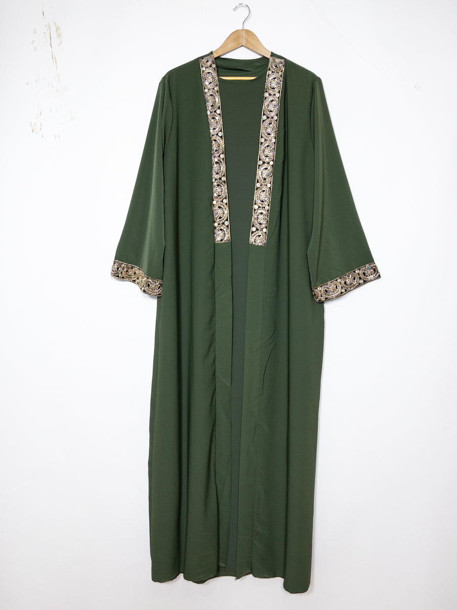 Kimono en soie de Médine pour femme ref:En2357-2pk