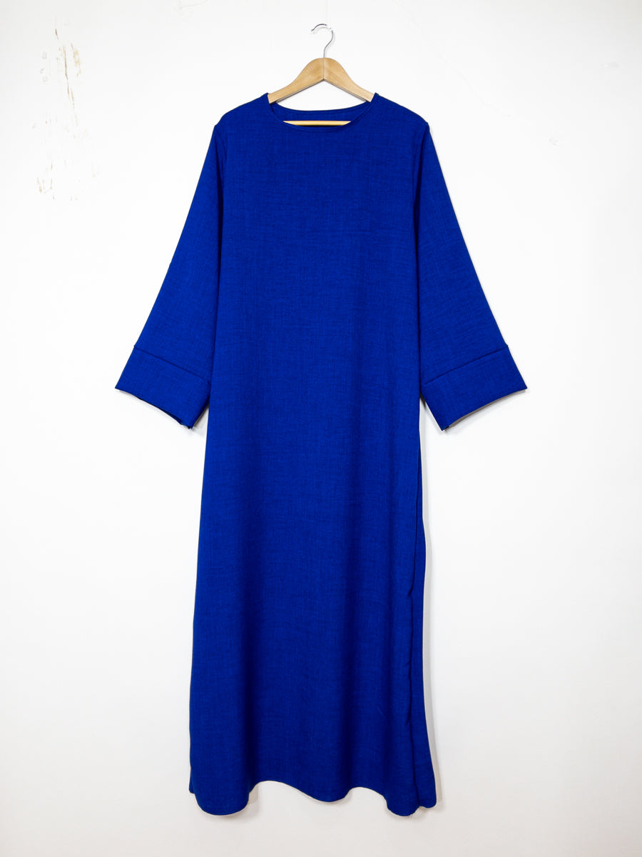 Abaya Longue Large Feminine Ref Ro2352lin en Tissu Légère
