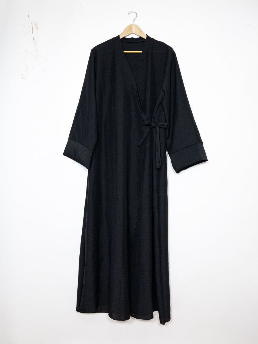 Abaya Longue 2383LIN - Large, Confortable et Élégante style Lin coupe fluide et large