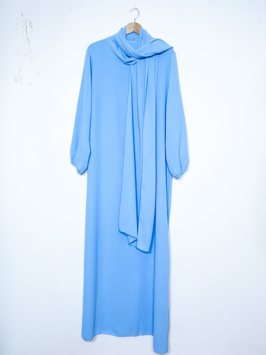 Abaya en jazz pour femme ref:ro2338 jazz pratique, confortable fluide et facile d’entretien