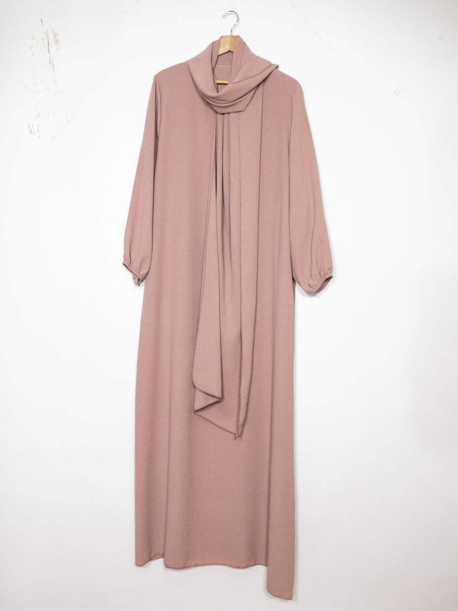 Abaya en jazz pour femme ref:ro2338 jazz pratique, confortable fluide et facile d’entretien