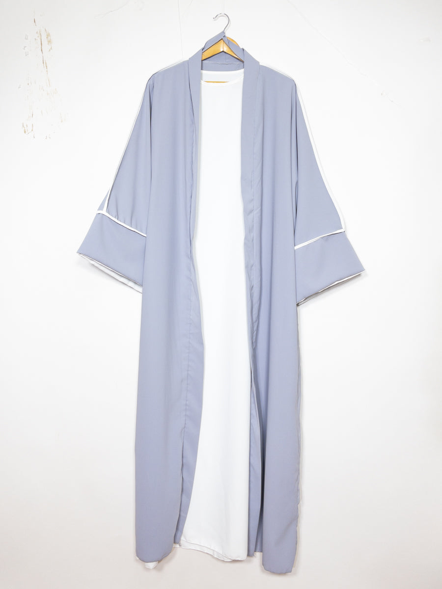 kimono avec débardeur deux pièces en soie de Médine En2373pk