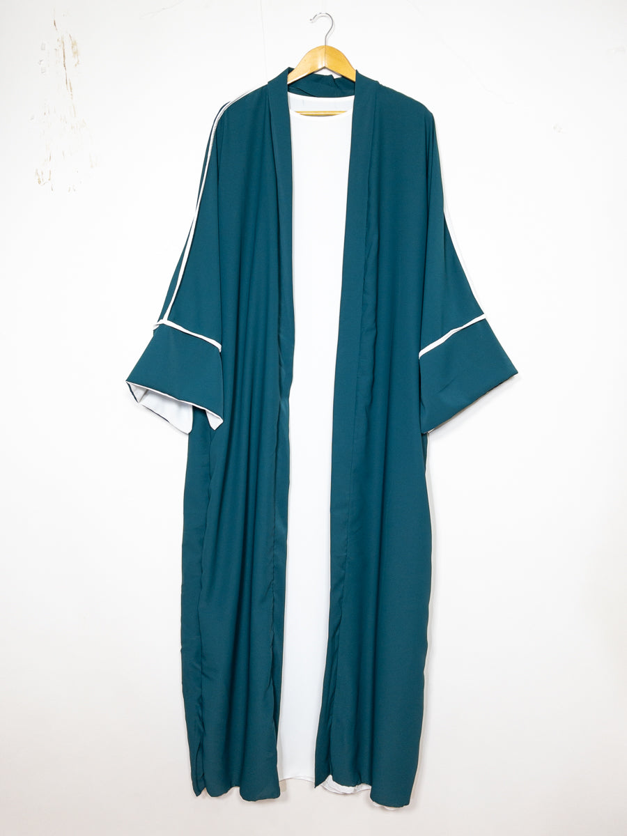 kimono avec débardeur deux pièces en soie de Médine En2373pk