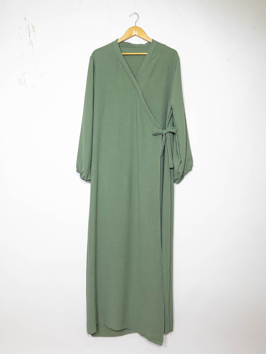 Robe Abaya Porte Feuille Ro2372 Jazz pour Femme - Élégante et Confortable