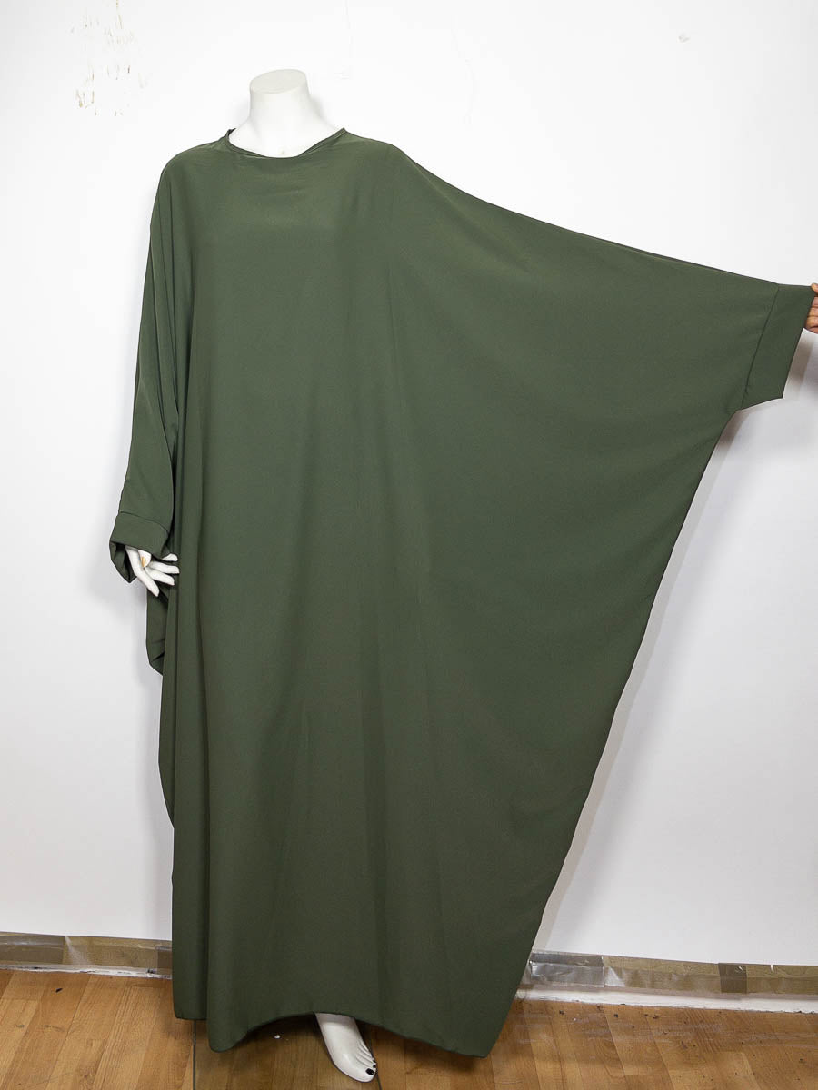 Abaya longue femme REF: RO2389PK-B