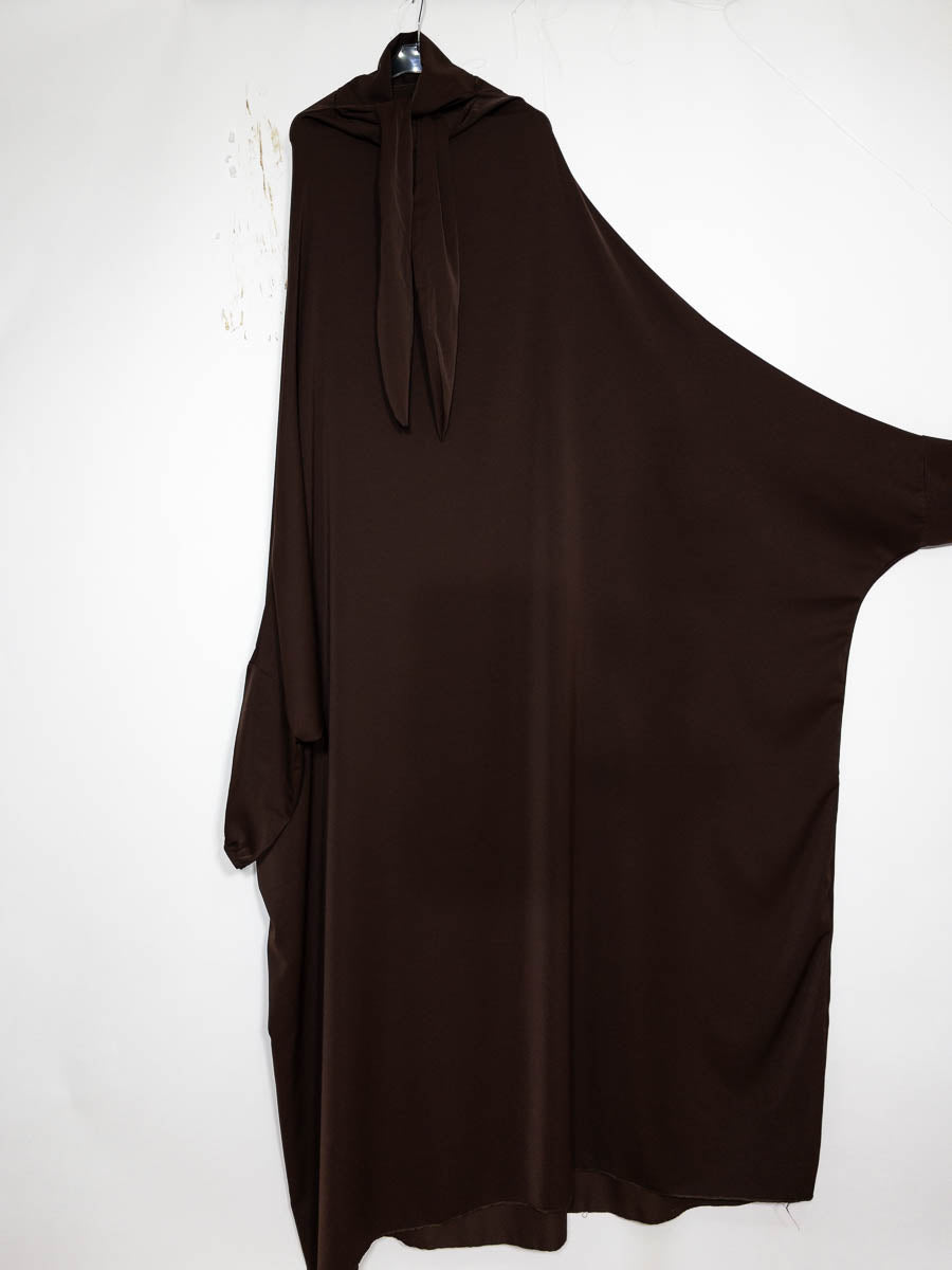 Jilbeb longue femme ref:2350-3 pk en soie de medine tissu fluide et opaque port confortable tout au long de la journée