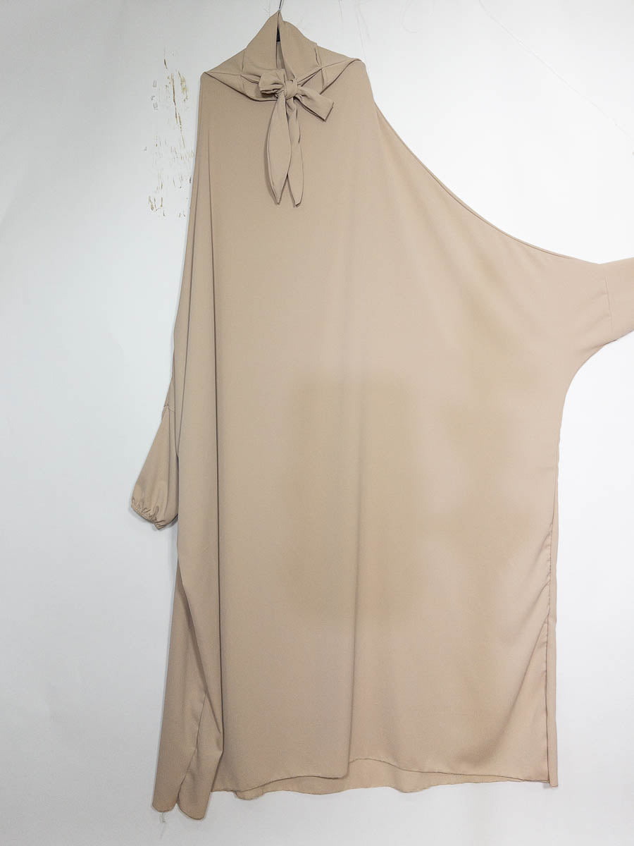 Jilbeb longue femme ref:2350-3 pk en soie de medine tissu fluide et opaque port confortable tout au long de la journée