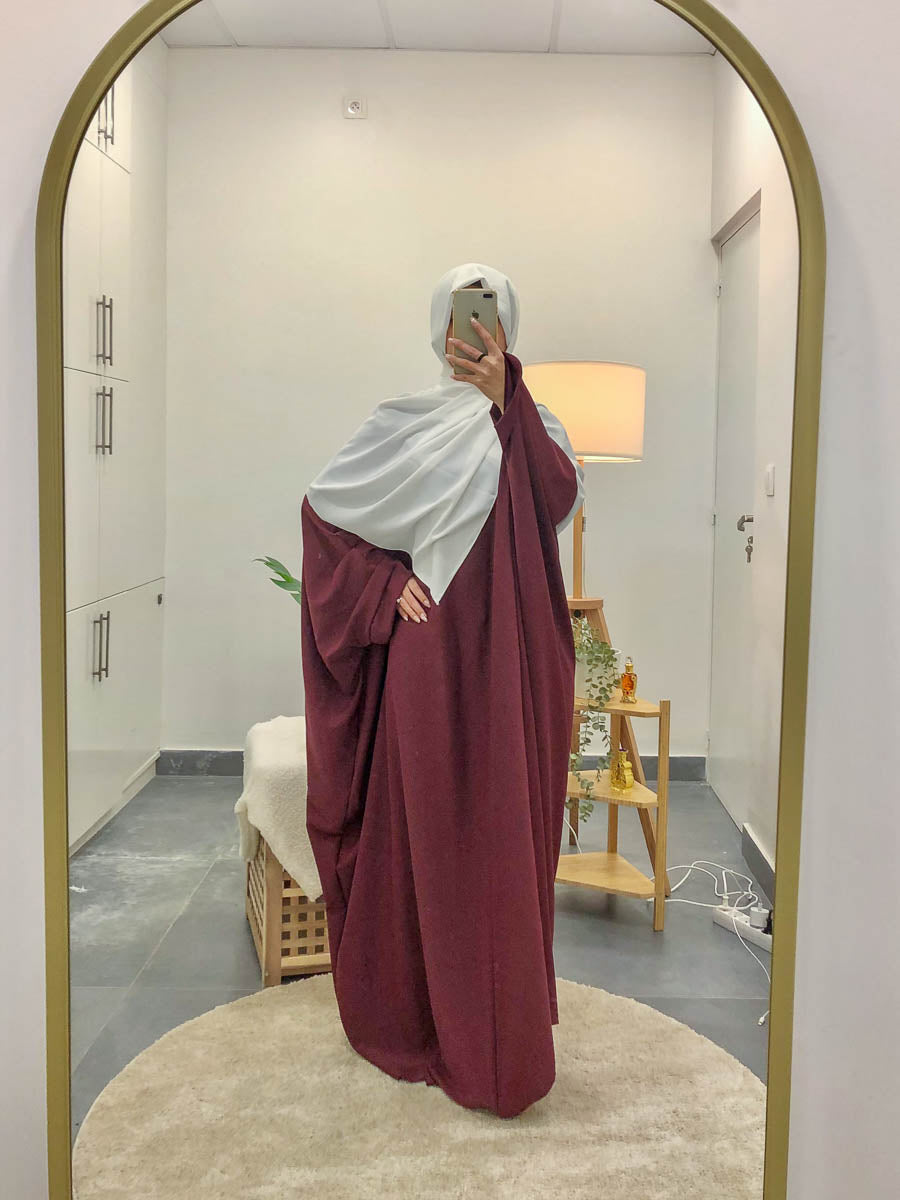 Abaya longue femme REF: RO2389PK-B