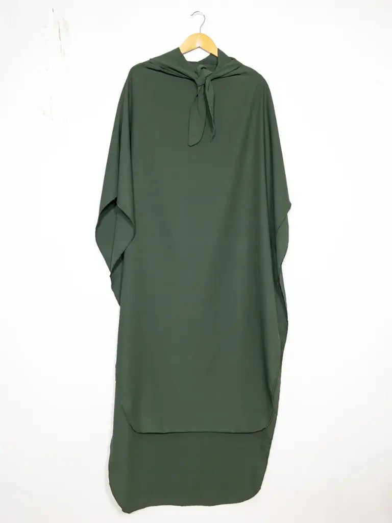 Khrimar soie de médine REF: 2371pk (stock limité) no restock - khimar longue en soie de Médine élégante et confortable